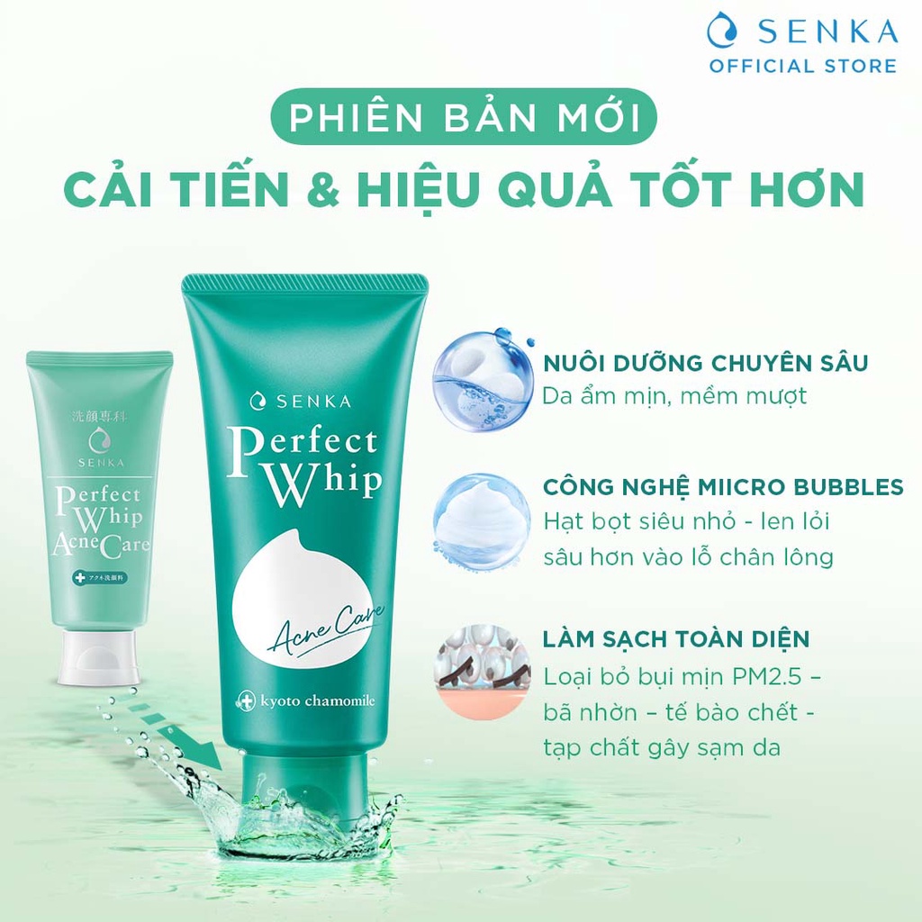 Sữa rửa mặt Nhật 120g 4 màu siêu hot