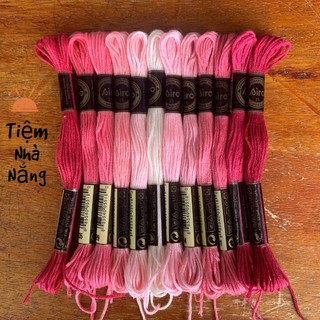 Set Chỉ Airo Tone Hồng Đỏ