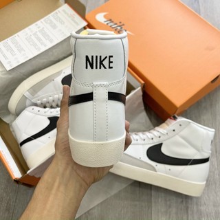 Giày Blazer Mid 77 white black cao cấp full box