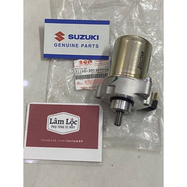 mô tơ đề viva smash revo 110 suzuki chính hãng
