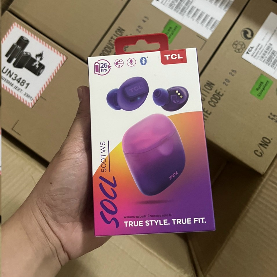 Tai Nghe Bluetooth TCL SOCL500TWS Chính Hãng, Hàng Xuất Mỹ, Kháng Nước, Bass To, Thiết Kế Trẻ Trung, Giá Rẻ