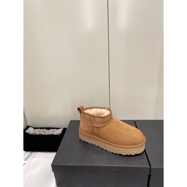 Giày mùa đông cho nữ lót lông ấm áp UGG thời trang cao cấp