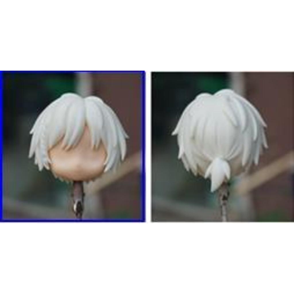 Mặt Nạ Tóc Trắng Hóa Trang Nhân Vật Jinggo Qisi Tsukishima Ark ob11 Nendoroid