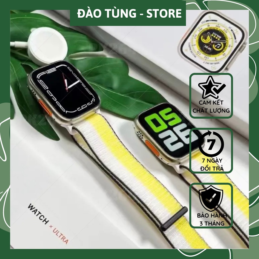 Đồng Hồ Thông Minh H10 ULTRA Viền Titan Bản Cao Cấp Mới Nhất 2022