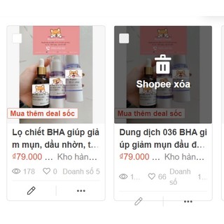 (Chính hãng) Dung dịch bha