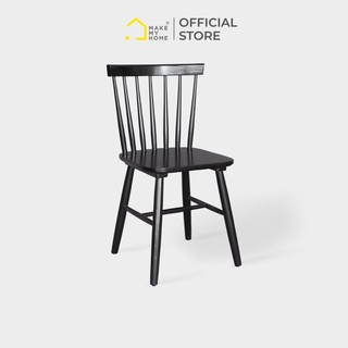Ghế làm việc ghế bàn ăn gỗ tối giản chắc chắn WOODY Make My Home