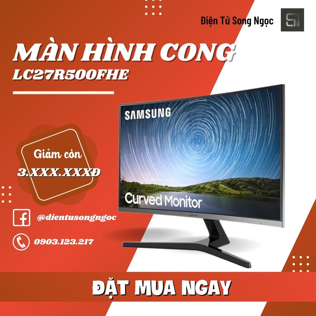 Màn Hình Cong LC27R500FHE - Mới 100% (27inch)