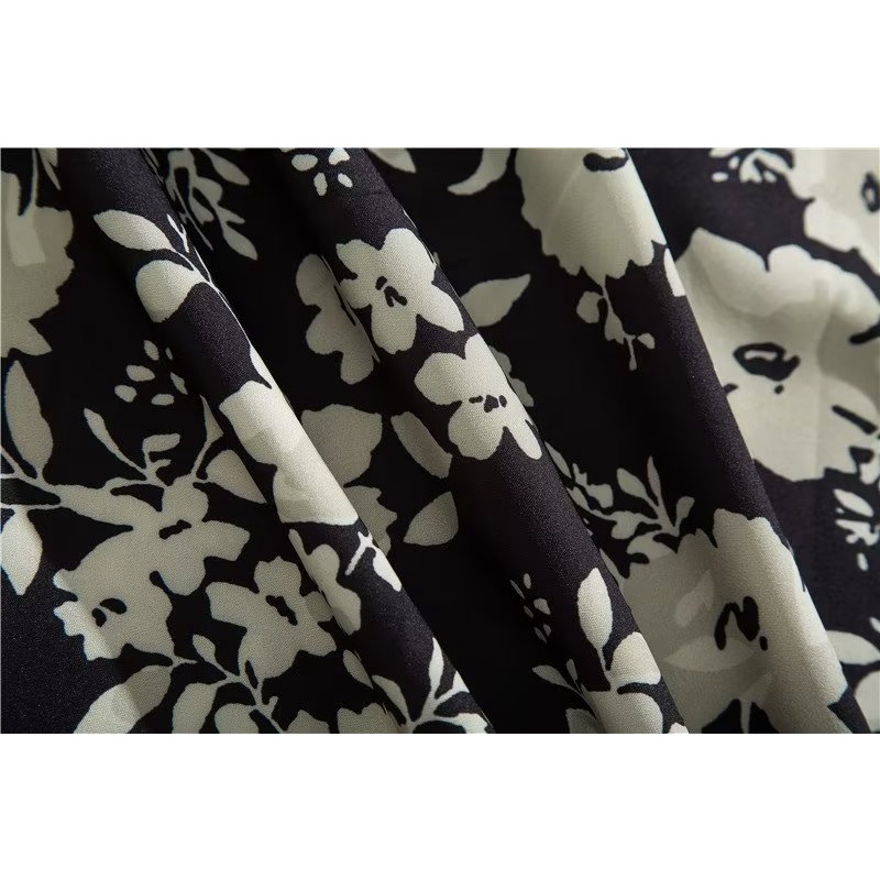 Áo Sơ Mi Nam Tay Dài Dáng Rộng In Họa Tiết Hoa Lá Phong Cách Hàn Quốc Thời Trang Mùa Thu 2022