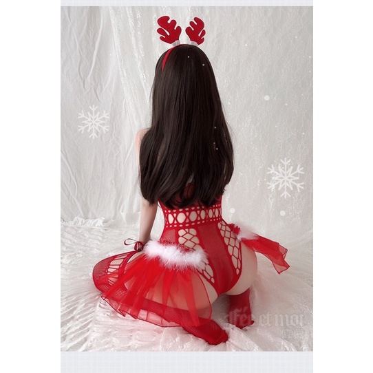 Set cosplay noel quyến rũ