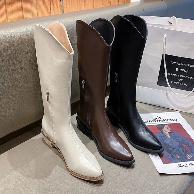 Boot Đùi Mũi Nhọn