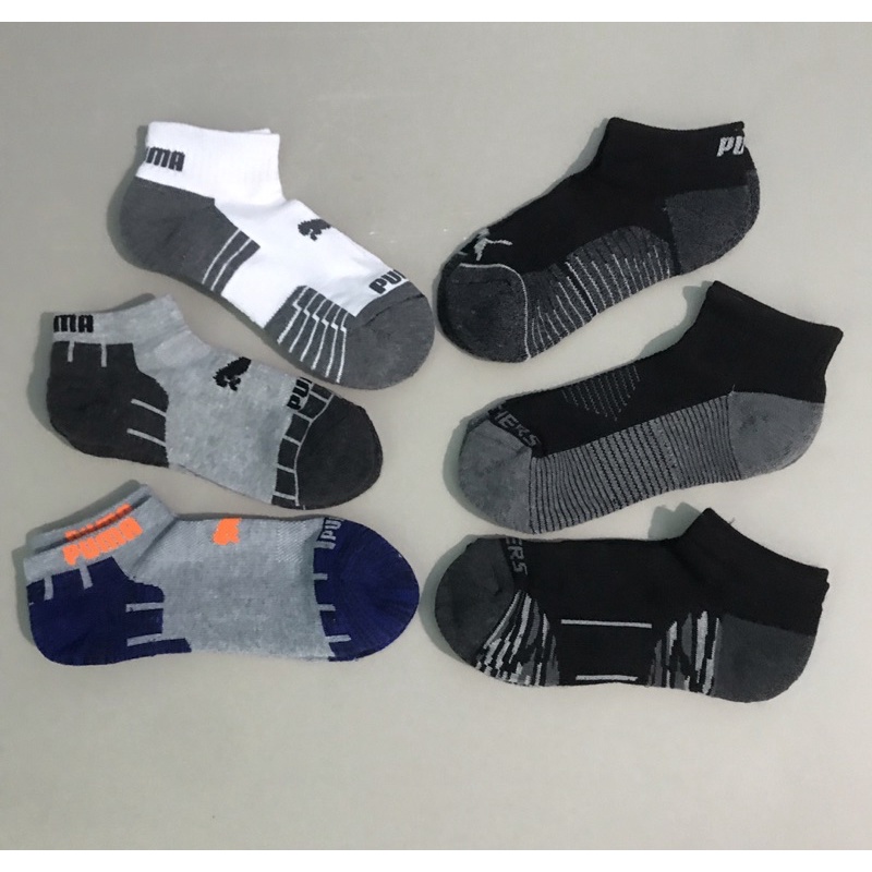 Tất nam nữ cổ ngắn Puma hàng vnxk lỗi nhẹ