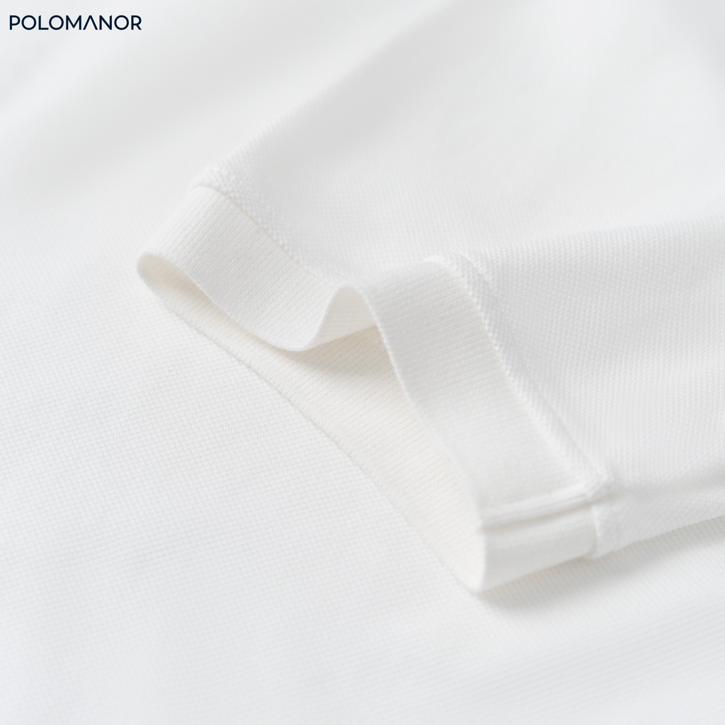 Áo Polo nam có cổ UGO-GREEN vải cá sấu cotton CMC, nam tính, thanh lịch, sang trọng - POLOMANOR