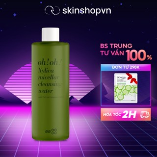 Nước Tẩy Trang oh!oh! Xylica Micellar 350ml Chuyên Sâu Phục Hồi Màng Lipid oh oh skinshopvn