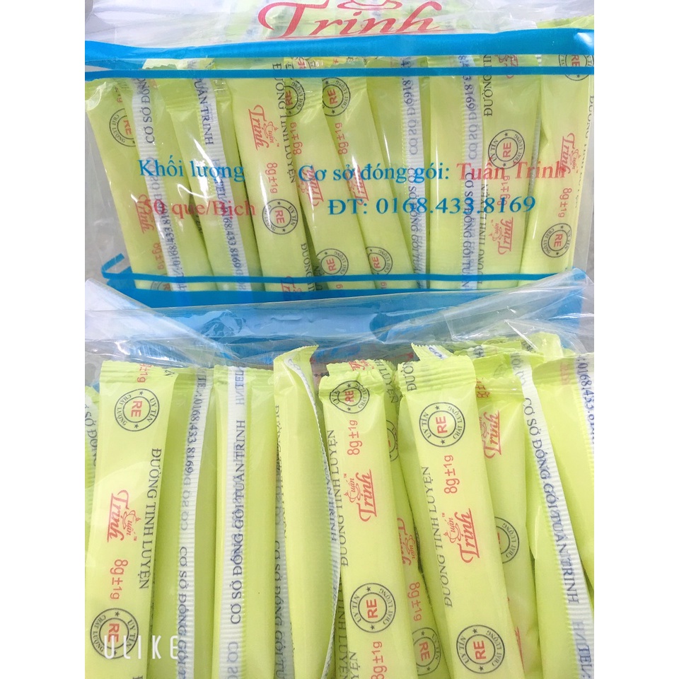 Combo 50 Gói Đường Que Cà Phê 6gr-8gr