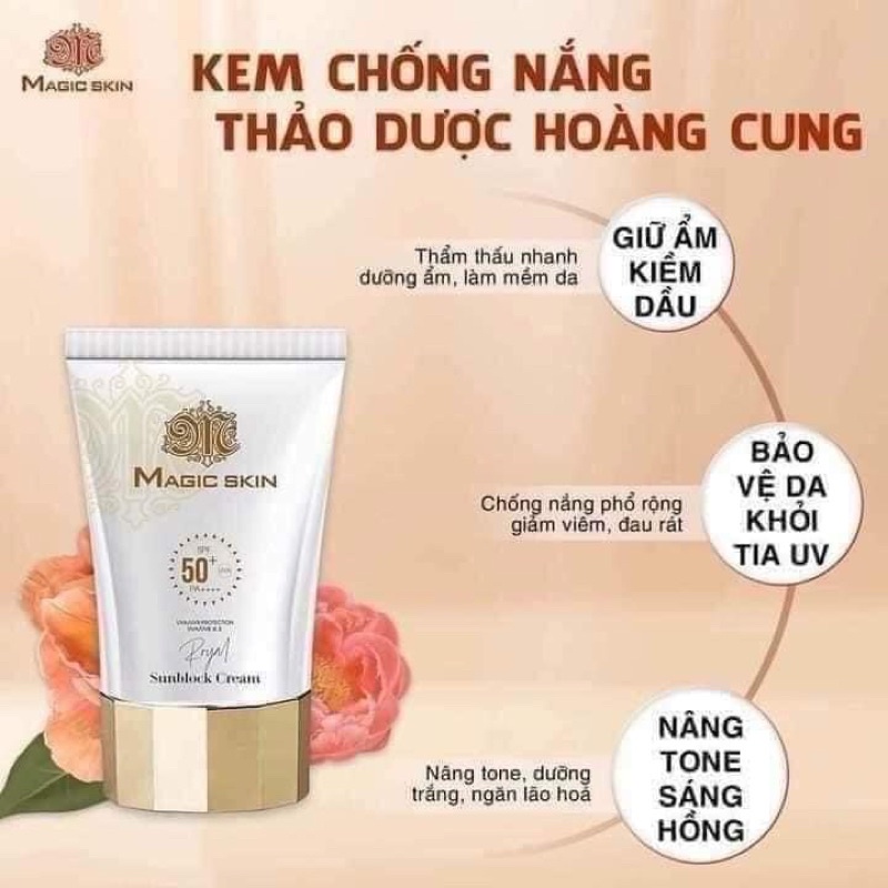 KEM CHỐNG NẮNG MAGICSKIN