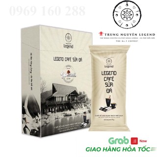 Cà phê hòa tan Trung Nguyên Legend Cà Phê Sữa Đá - Hộp 9 Gói/ Hộp 5 gói