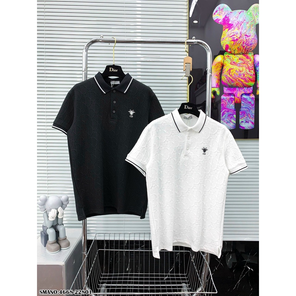 Áo Polo Nam Vân Nổi DIO Chất Mát Mịn - Áo Phông Cổ Bẻ Nam DIO Cao Cấp