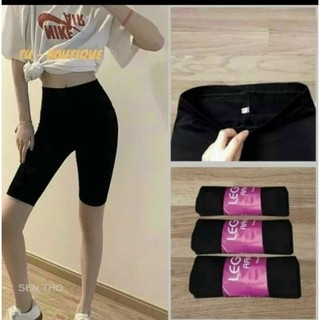 Quần legging đùi thái , quần legging ngố đùi thái siêu co giãn form đẹp chất mịn chống xù bai
