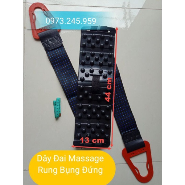 Dây đai Massage rung bụng đứng có gai, Dây đai Massage bụng đứng
