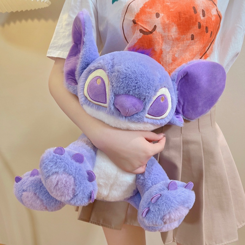 Gấu Bông Stitch Tím Mộng Mơ, Gấu Nhồi Bông Stick Dễ Thương Quà Tặng Đáng Yêu Cho Bé Và Bạn Gái - Babi mama - G96