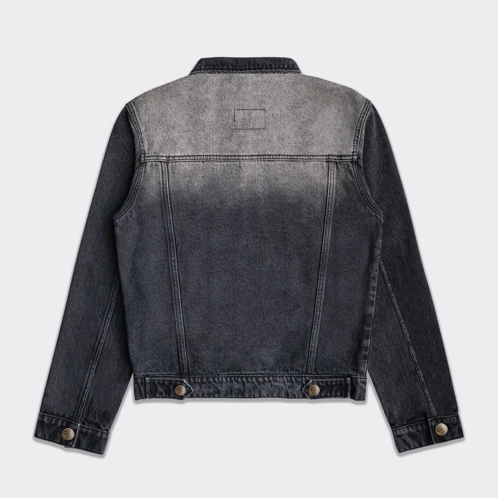 Áo khoác denim đen CMM