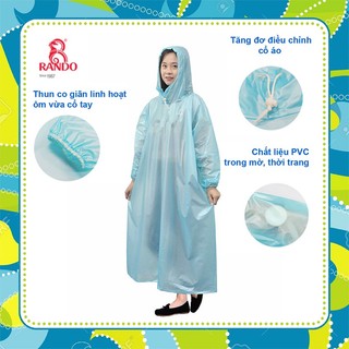 Giao liền-áo mưa trùm easy rạng đông