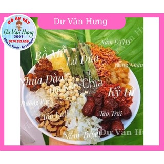 Chè dưỡng nhan, Set chè dưỡng nhan Ecobee 13 nguyên liệu, Tặng lá dứa , Set 150g