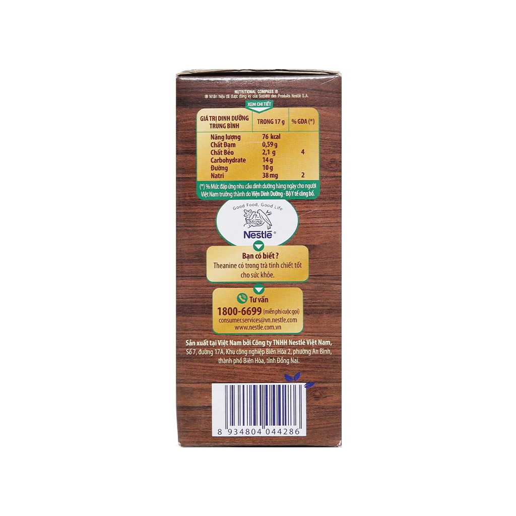 Combo 5 hộp Trà sữa đường nâu NESTEA  / Trà sữa đường nâu NESTEA 136g