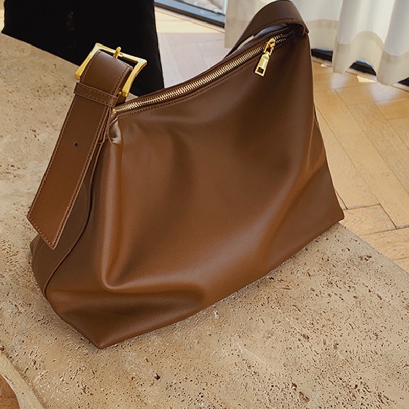 Túi Đeo Vai Mềm Mại Thời Trang Đơn Giản Cho Nữ