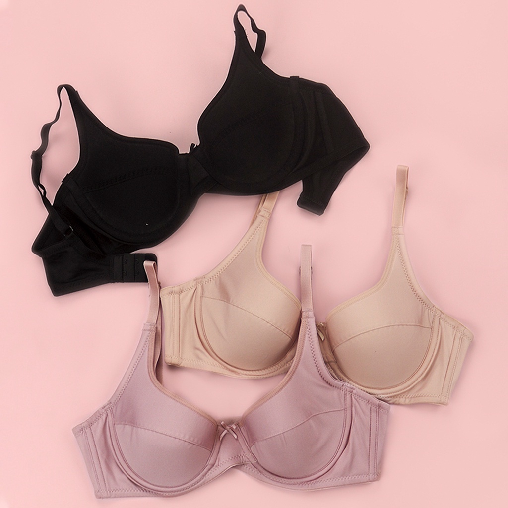 Áo Lót Nữ Trơn Đệm Mỏng Có Gọng Nâng Ngực Luperi LUAL880