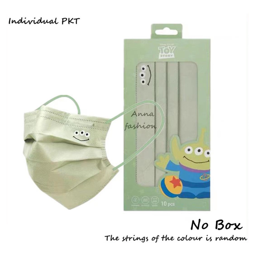 50Cái /20Cái  ConTrưởng Thành Hoạt Hình Hình In 3 Lớp Dùng Một Lần Bảo Vệ Mặt Nạ