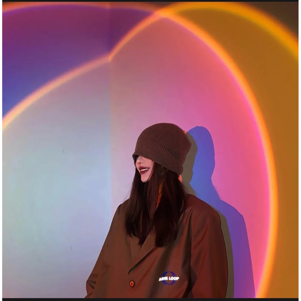 Đèn hoàng hôn 16 triệu màu chân cắm usb có điều khiển, đèn led trang trí chụp ảnh quay livestream tiktok