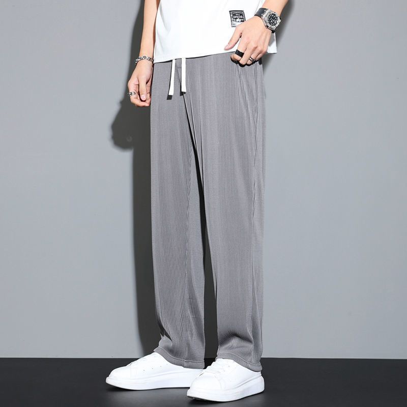 Quần Dài Thể Thao Dáng Suông Rộng Thiết Kế Thời Trang Xuân Hè Cho Nam