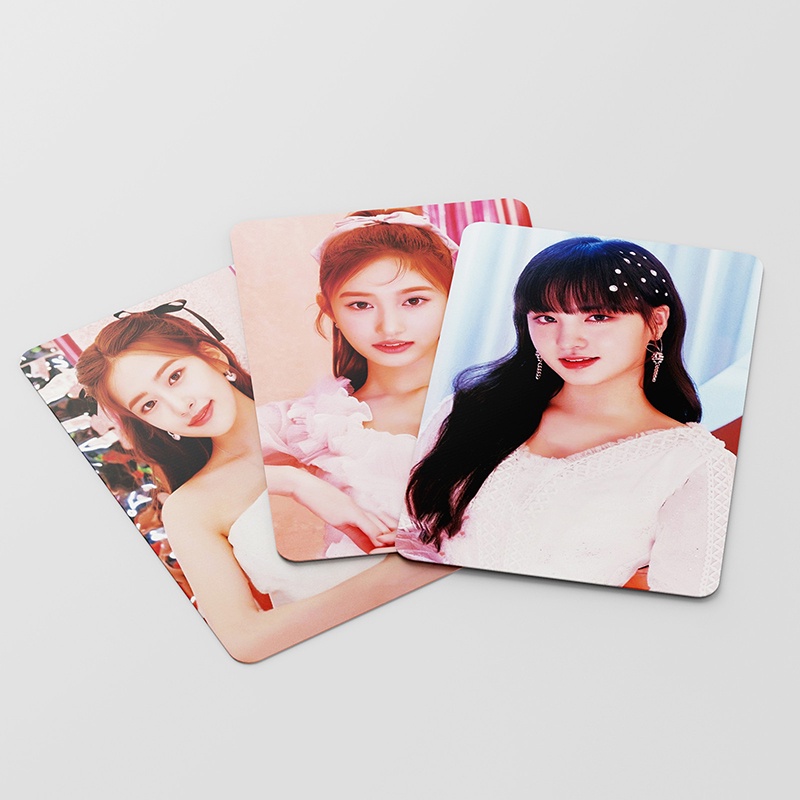 IVE ELEVEN Set 55 Tấm Thẻ Ảnh LOMO Các Thành Viên Nhóm Nhạc