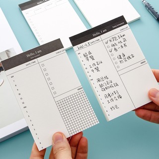 Giấy note To do list - Daily schedule - Checklist