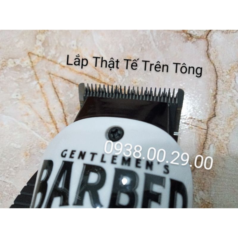 Lưỡi Sứ Đơn Cho Tông Đơ Cắt Tóc Cắt Ngọt Chạy Êm. Bộ Lưỡi Sứ Carbon Wmark Cho Tông Đơ Wah, Kemei.