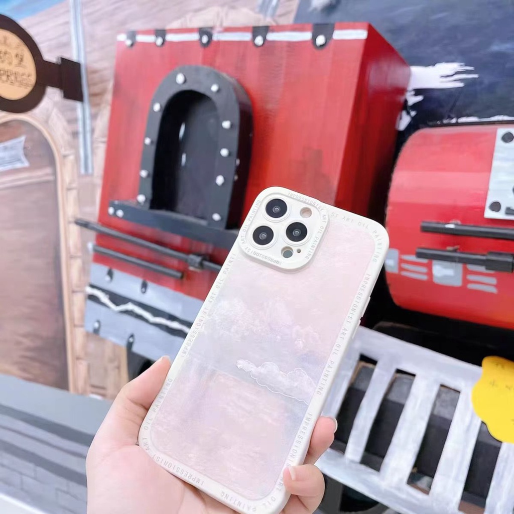 Ốp Điện Thoại TPU Hình Đám Mây Cho iPhone 14 14pro 14Plus 14prm iPhone 13 13prm iPhone 11 7Plus 8Plus Xr XS 12 Pro Max