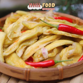 Xoài non sấy dẻo muối ớt, xoài bao tử sấy dẻo 500GR NHII FOOD thực phẩm sạch nhà làm