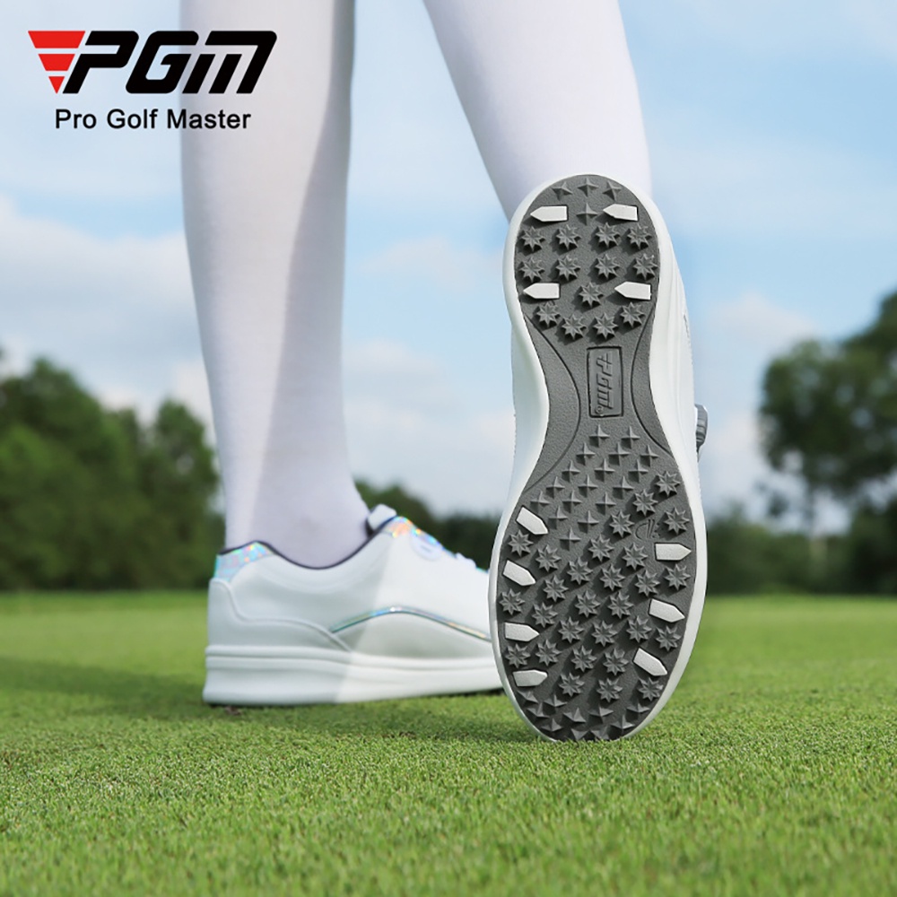 Giày Thể Thao Đánh Golf PGM Chống Trượt Không Thấm Nước Nhiều Màu Mới 2022 Cho Nữ