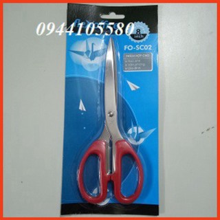 Kéo văn phòng loại to B210, kéo cắt giấy 21cm, kéo cắt đa năng