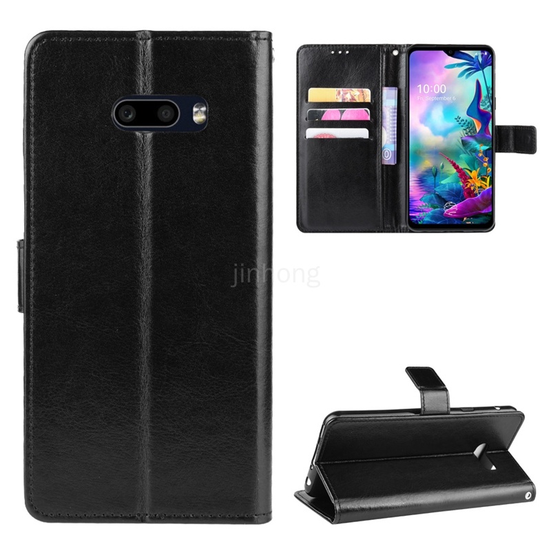 Bao Da Điện Thoại Nắp Lật Kèm Ví Cho LG V30 V40 V50 V50S V60 Q6 Q7 G8 G8S G8X G9 ThinQ plus Velvet 2 pro 5G Ốp