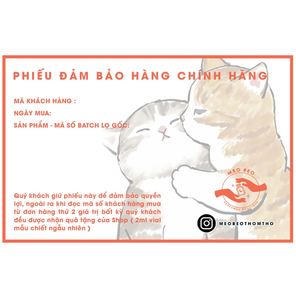 🐈𝒎𝒆𝒐𝒃𝒆𝒐𝒕𝒉𝒐𝒎𝒕𝒉𝒐🐈 nước hoa Pur Classicque bản dupe Labo Rose 31 mini
