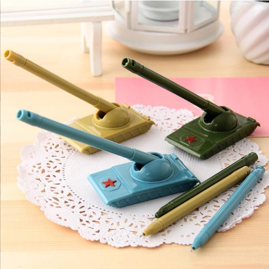 Bút xe tăng D3a viết hoạt hình cute dễ thương