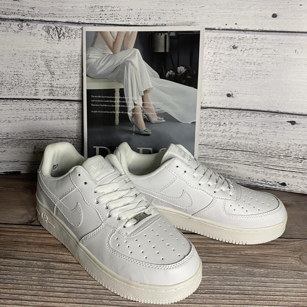 Giày thể thao AF1 Full Trắng Sneaker Full box Hộp bill Đẩy đủ