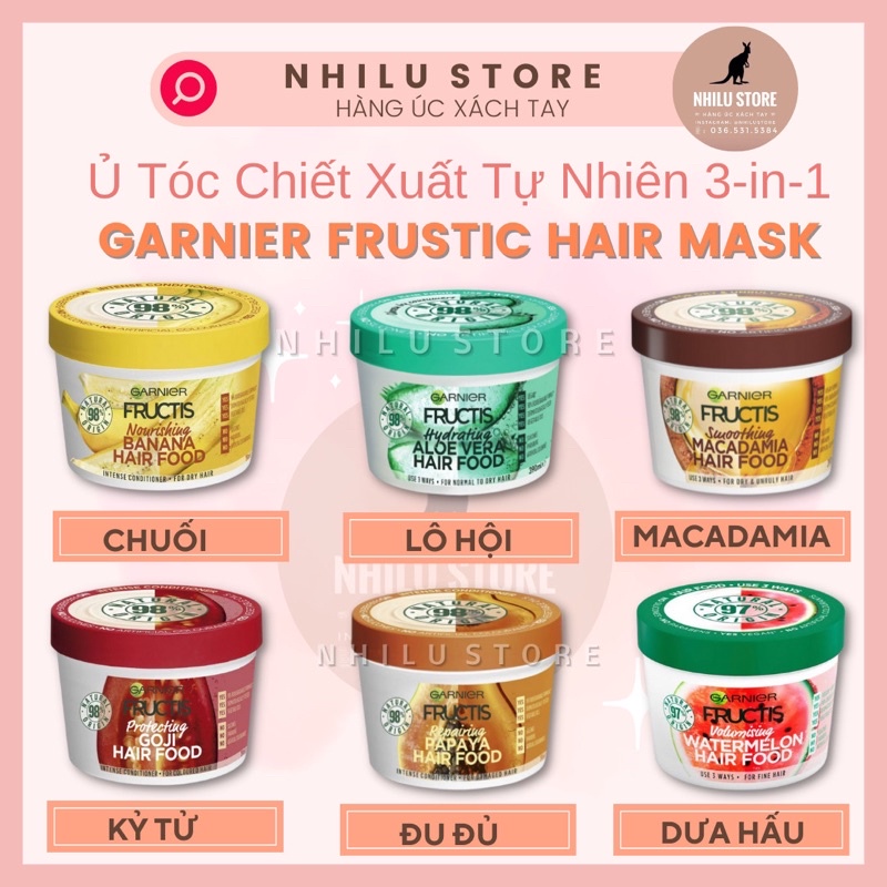 Ủ Tóc Garnier Siêu Mềm Mượt Tóc