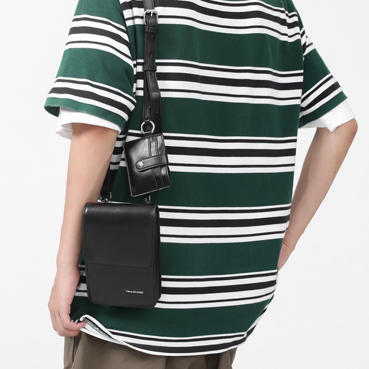 Túi Da Đựng Điện Thoại Đa Năng Có Ngăn Đựng Thẻ Đeo Vai Thời Trang Cho Nam Và Nữ zc220