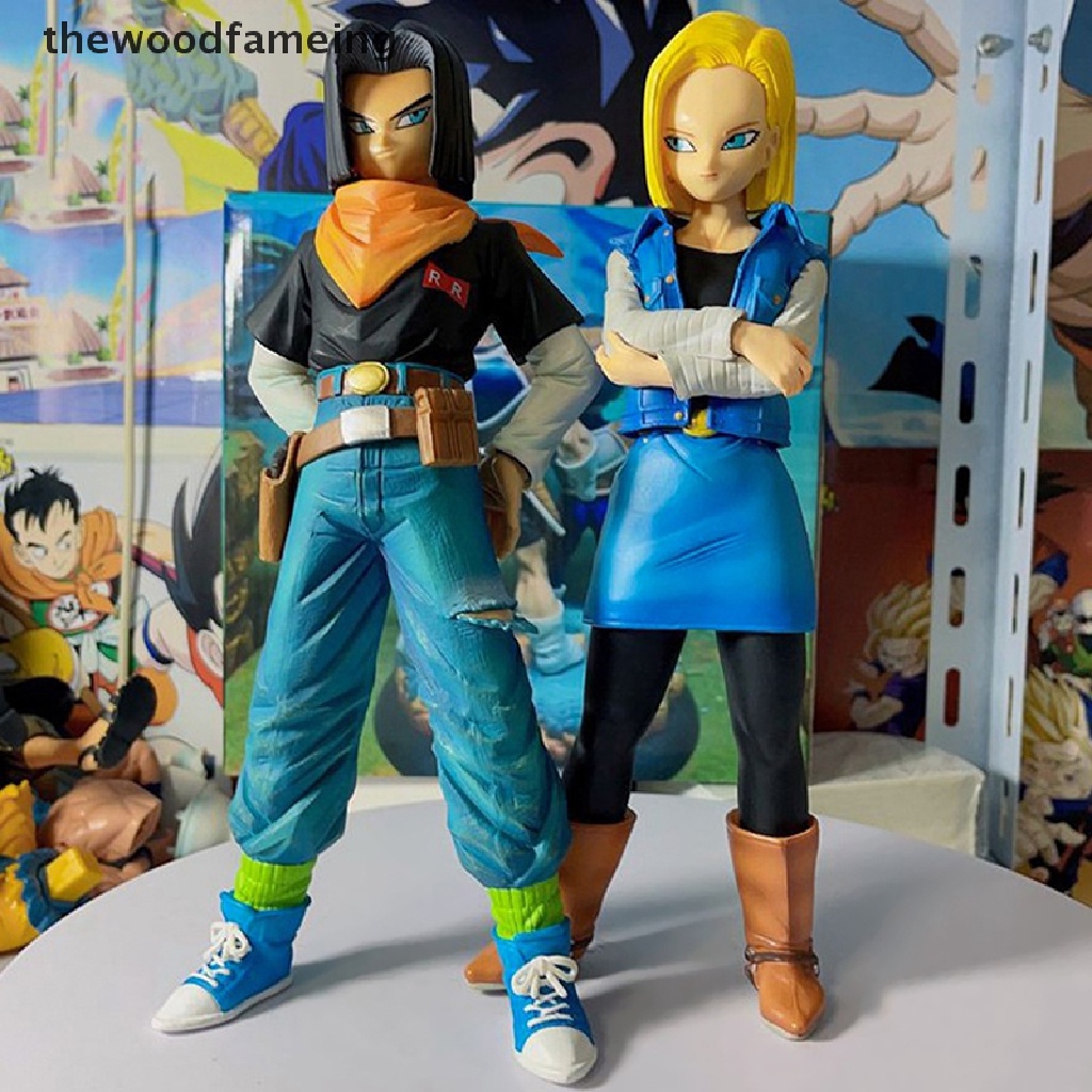 Mô Hình Nhân Vật Dragon Ball Z Android 17 18 24CM Bằng PVC