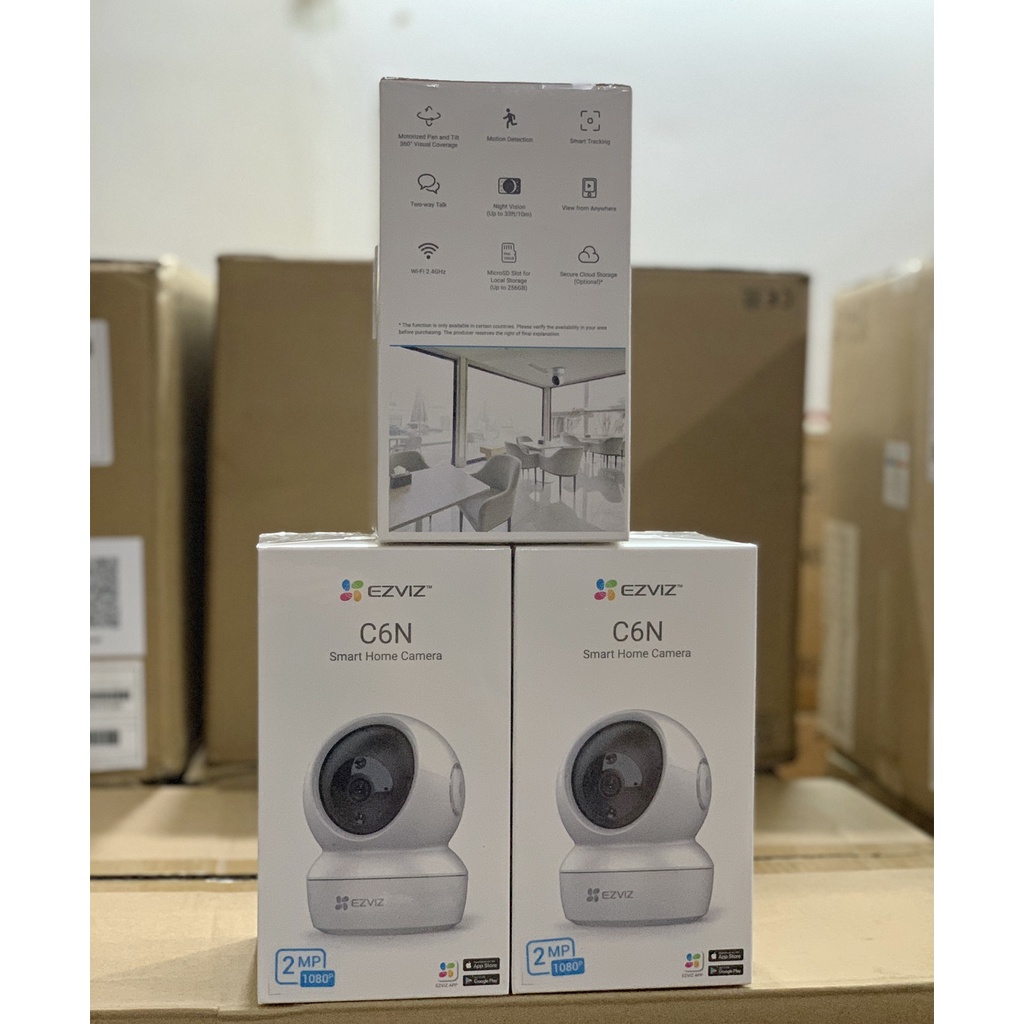 Camera wifi Ezviz xoay 360 độ C6N / Ty1 / Ty2 1080P 2K  - Hàng chính hãng bảo hành 24 tháng