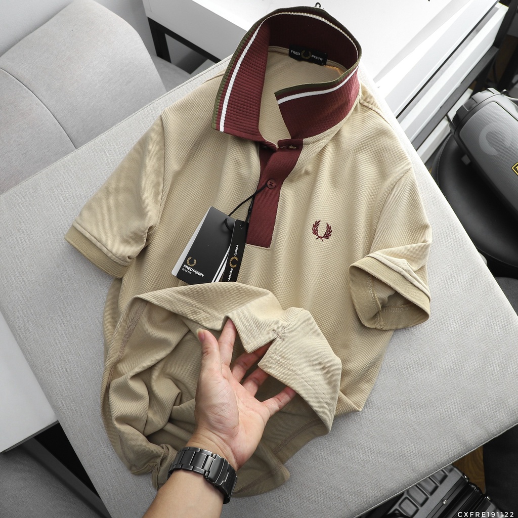 [ XUẤT XỊN ] Áo thun polo thời trang , áo thun cổ trụ nam, mắt vải cá mập xịn mịn, phối viền tinh tế 191122