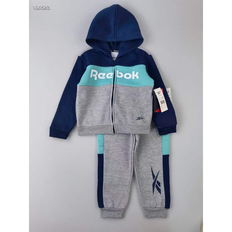 Bộ Nỉ Bông Kiểu Dáng Thể Thao Bé Trai, Bộ Thể Thao Hãng REEBOK Dư Xịn Size Đại 9Y-15Y, 27KG-60KG